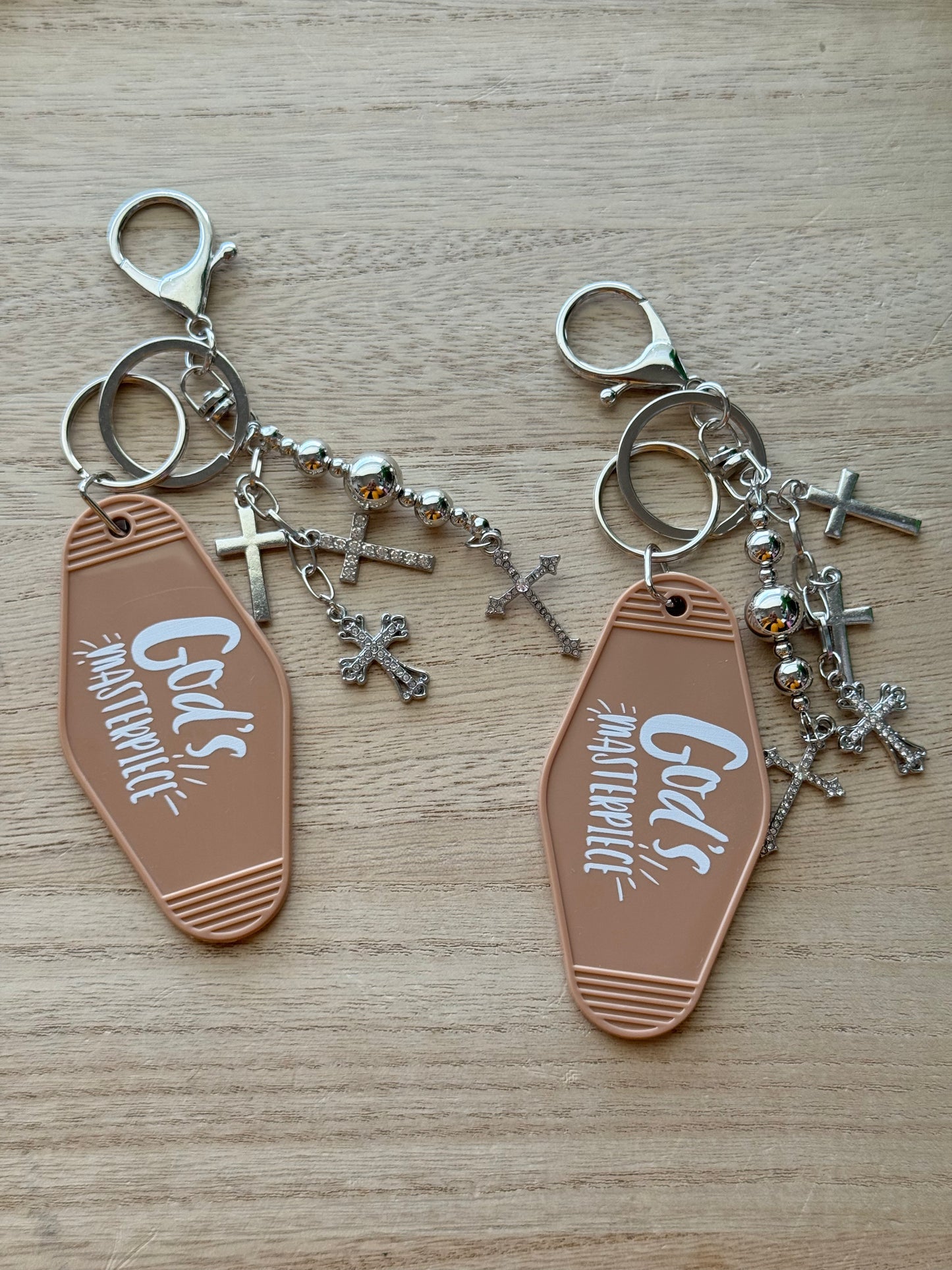 Inspirational Hotel Keychain Bag Charms ✨