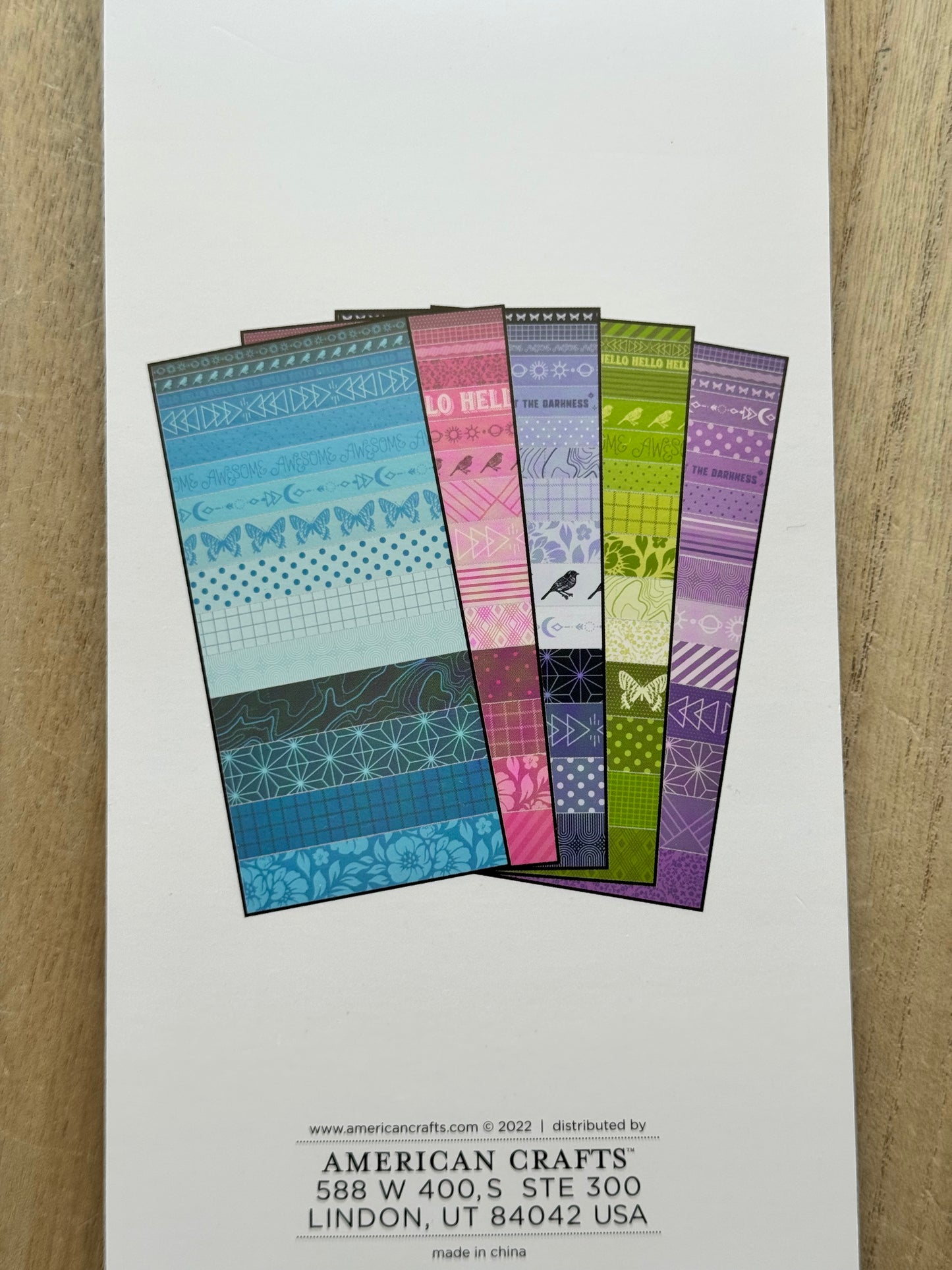 ✨ 360-Piece Washi Tape Strip Set ✨