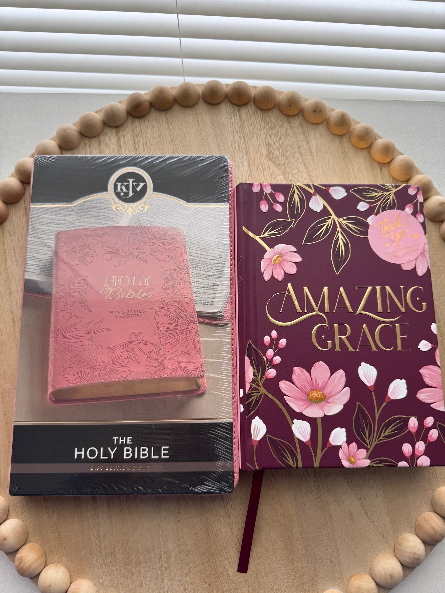 "Amazing Grace” Bible & Self-Care Pouch (will not restock)