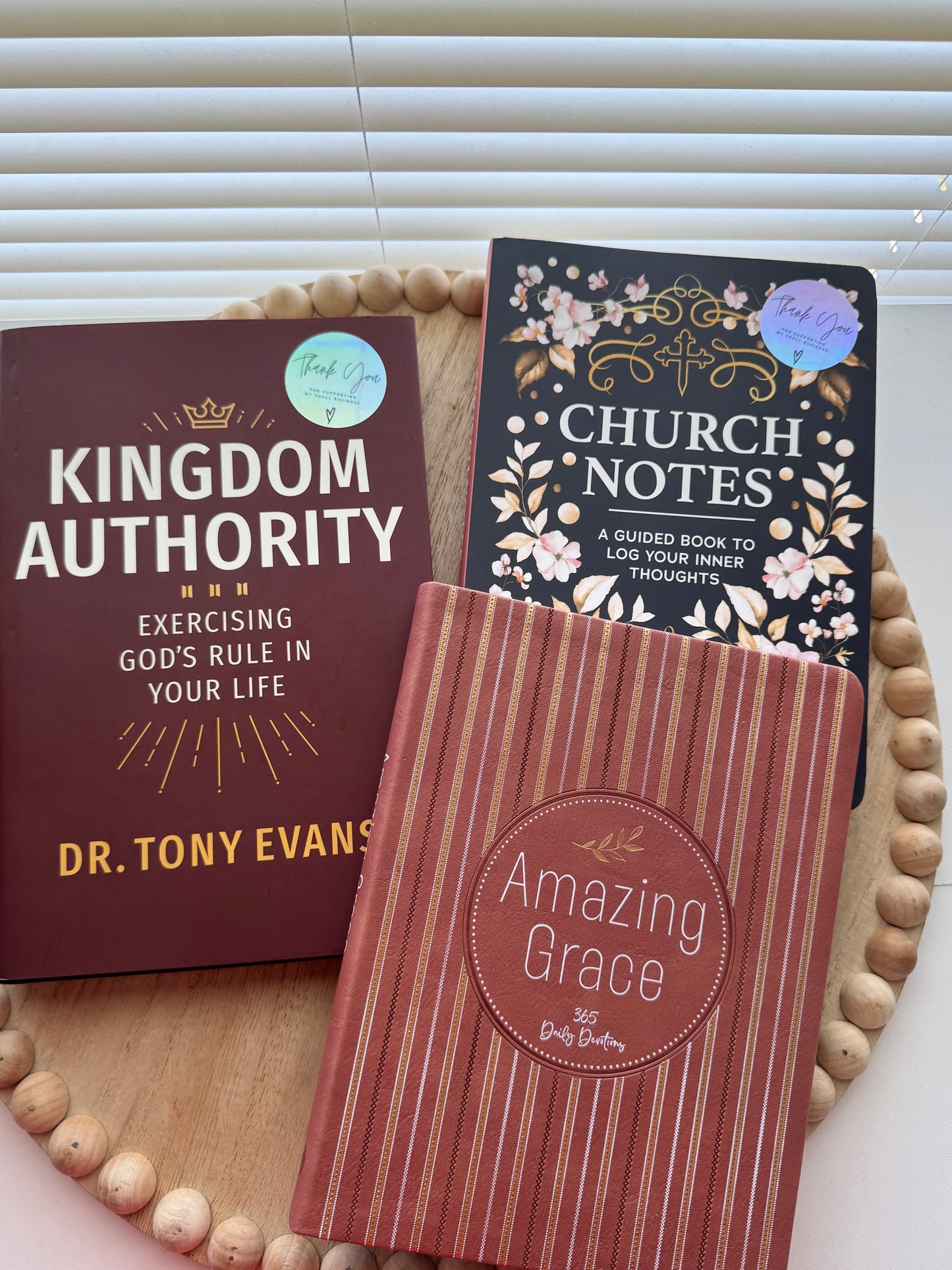Kingdom Authority & Amazing Grace Faith Book Bundle