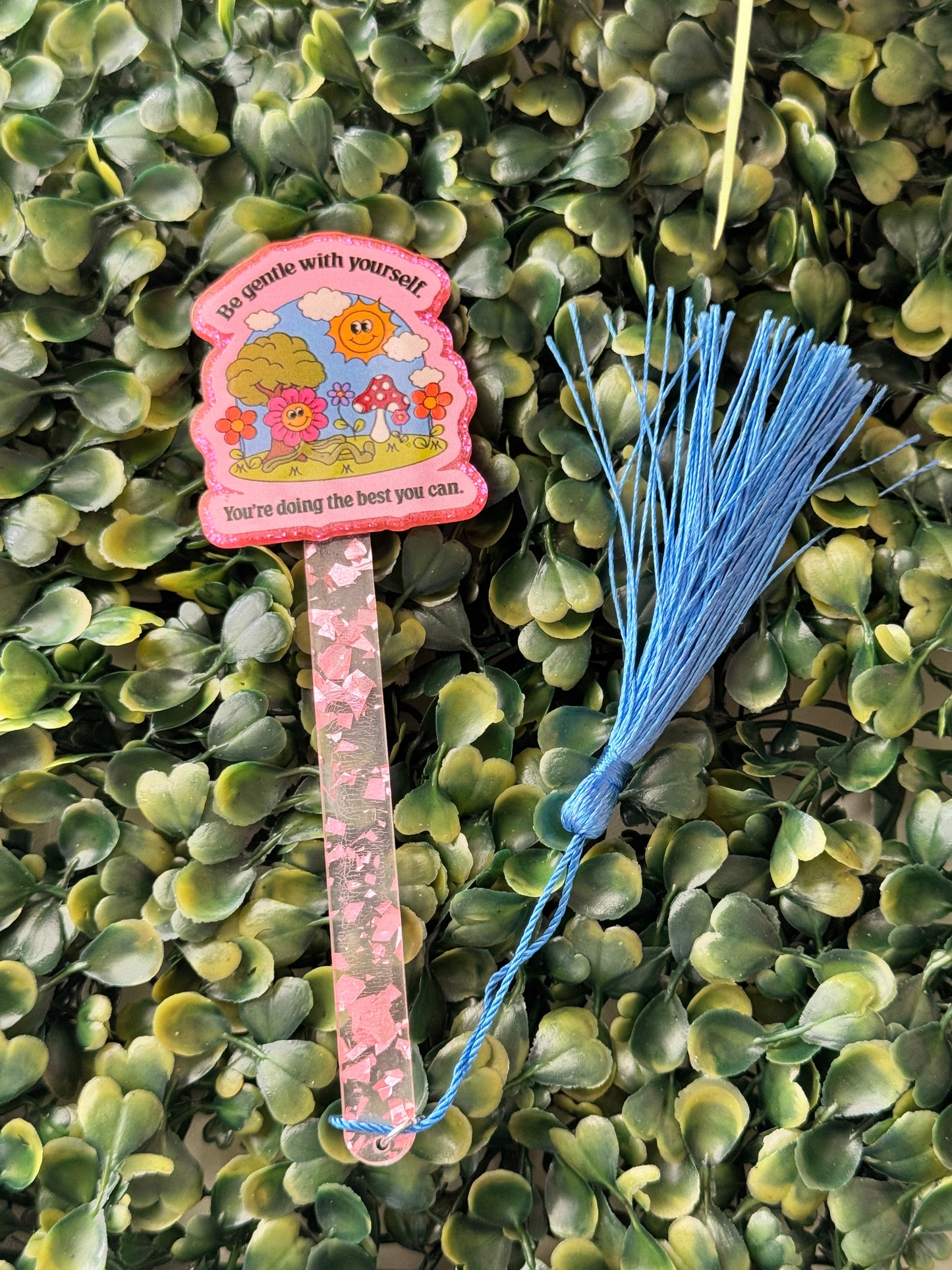 Acrylic Bookmark with Tassel – Stylish & Durable Page Holder
