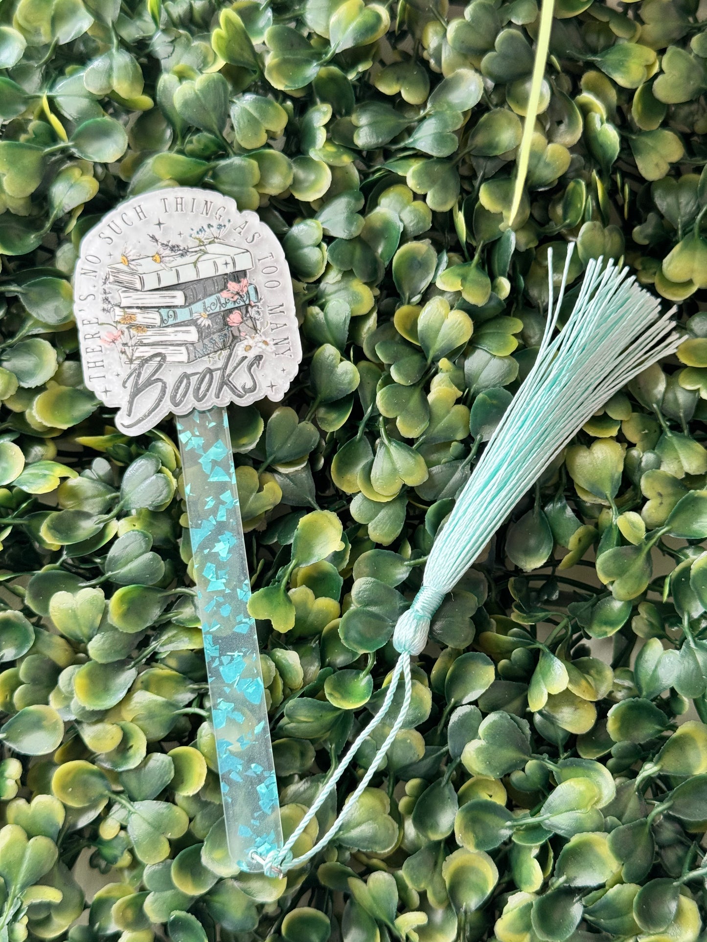 Acrylic Bookmark with Tassel – Stylish & Durable Page Holder