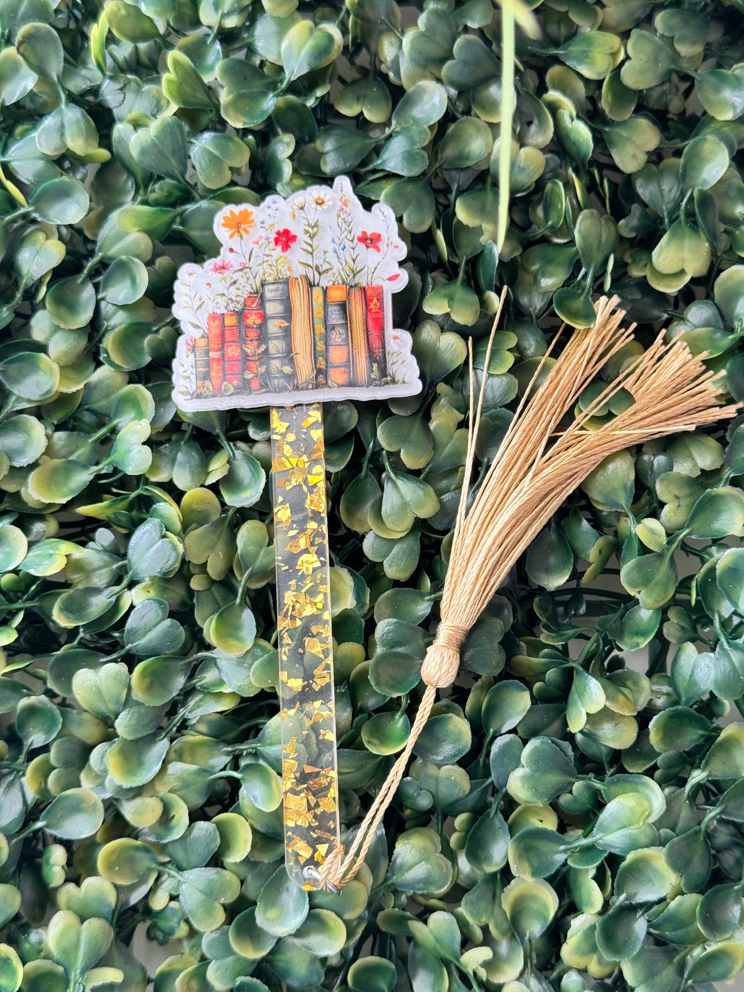 Acrylic Bookmark with Tassel – Stylish & Durable Page Holder