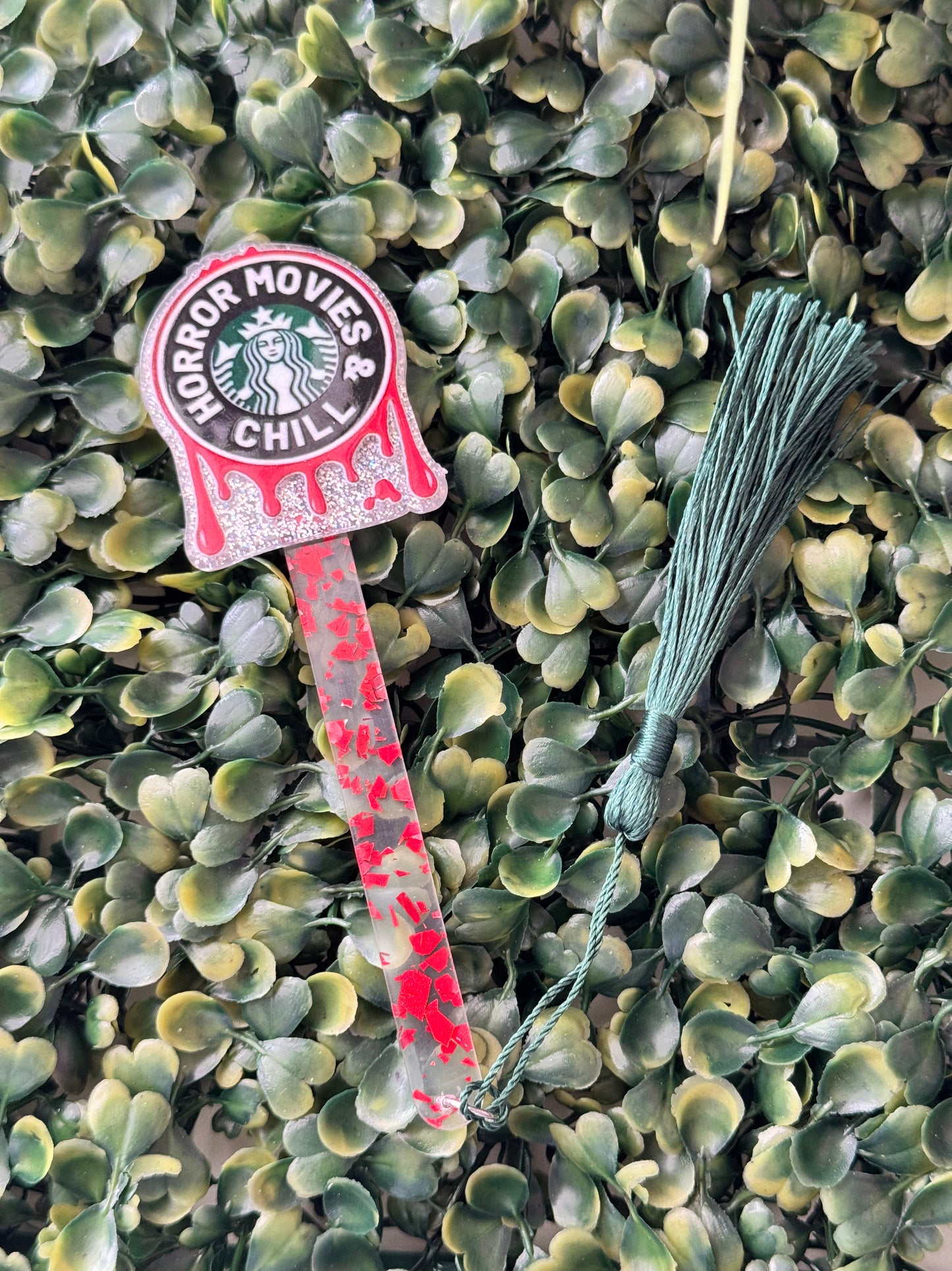 Acrylic Bookmark with Tassel – Stylish & Durable Page Holder