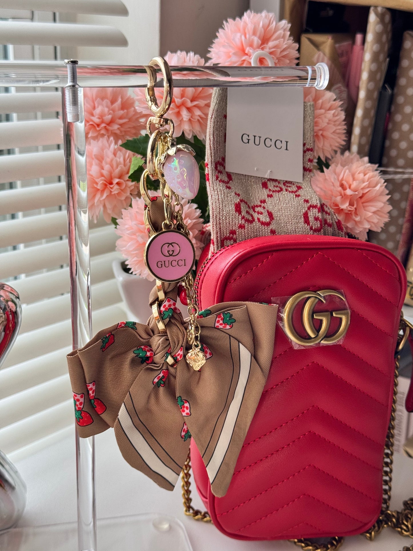 Luxury Bow Bag Charm