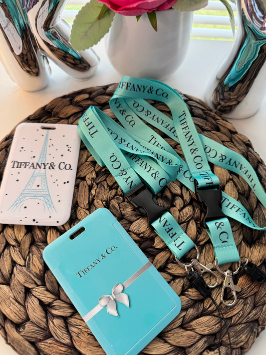 Tiffany & Co.-Inspired Beaded Lanyard