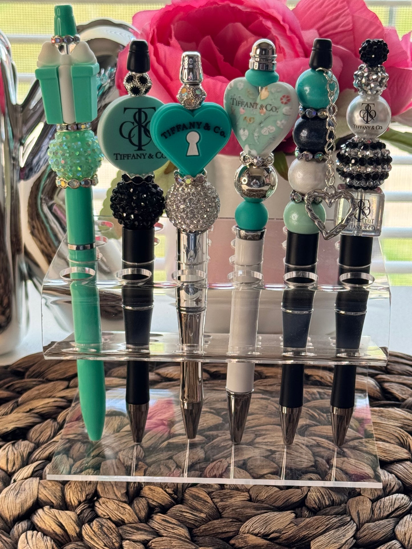 Tiffany & Co.-Inspired Beaded Pen