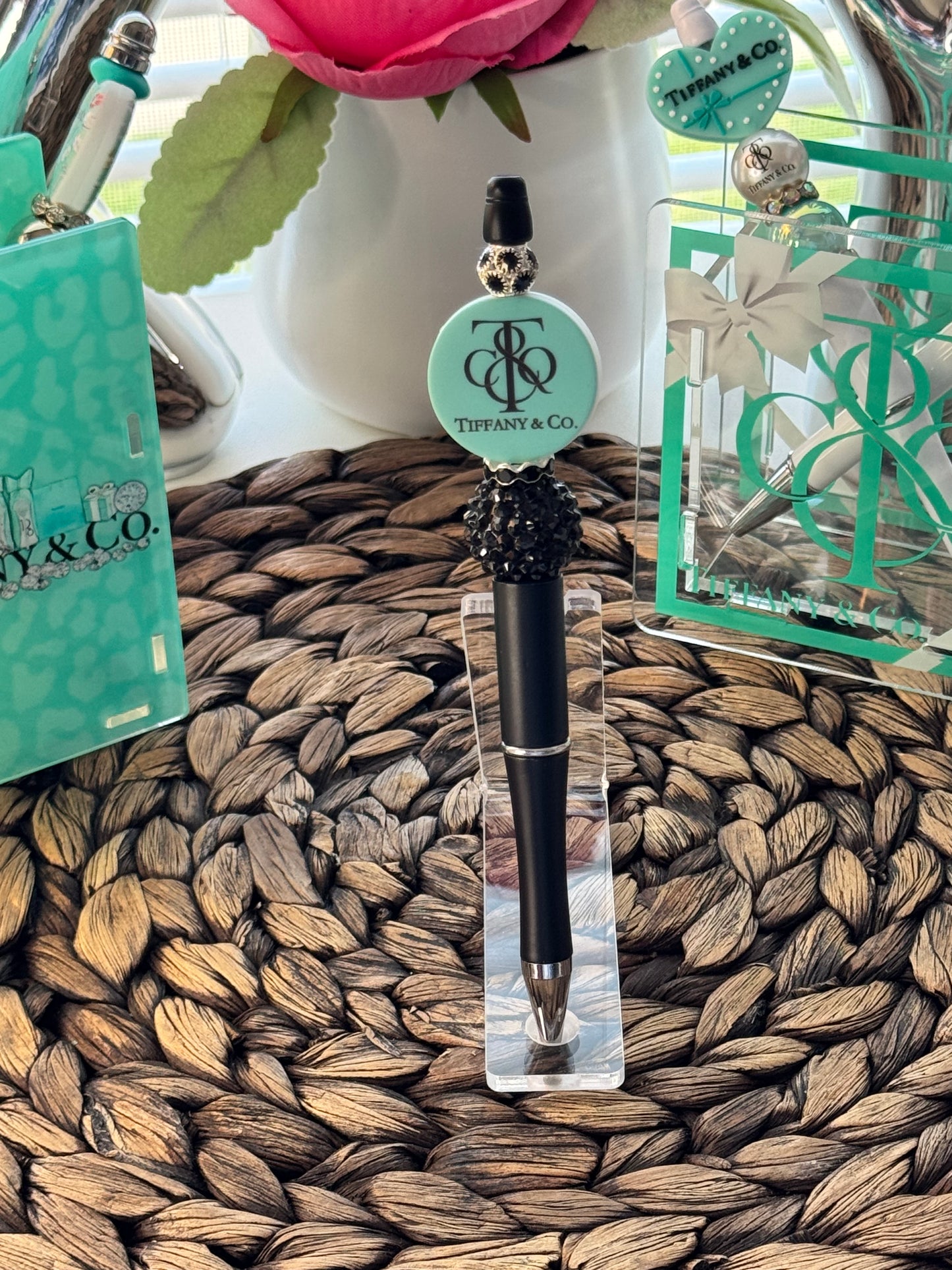 Tiffany & Co.-Inspired Beaded Pen