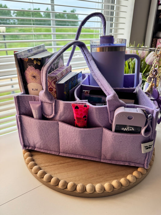 In My Bible Bag Era Tote Bundle (Purple)