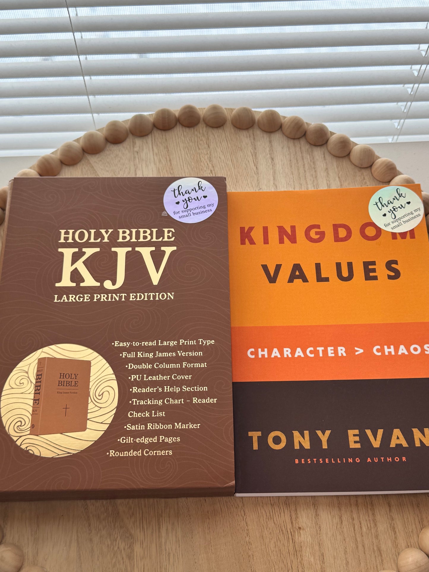 ✨ The Kingdom Strength Bible Tote Basket (Men’s Edition)