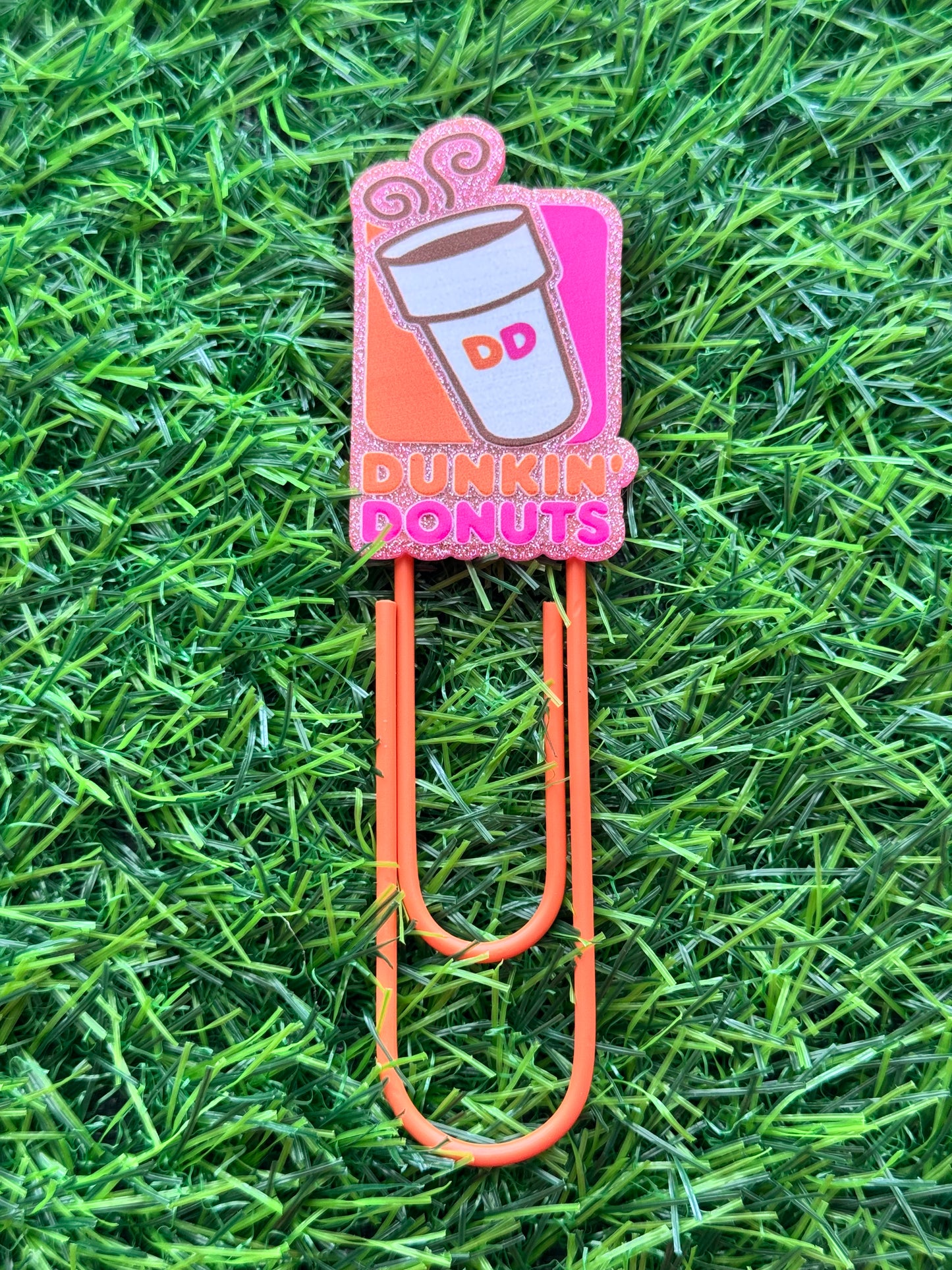 Acrylic Jumbo Paper Clip Bookmarks
