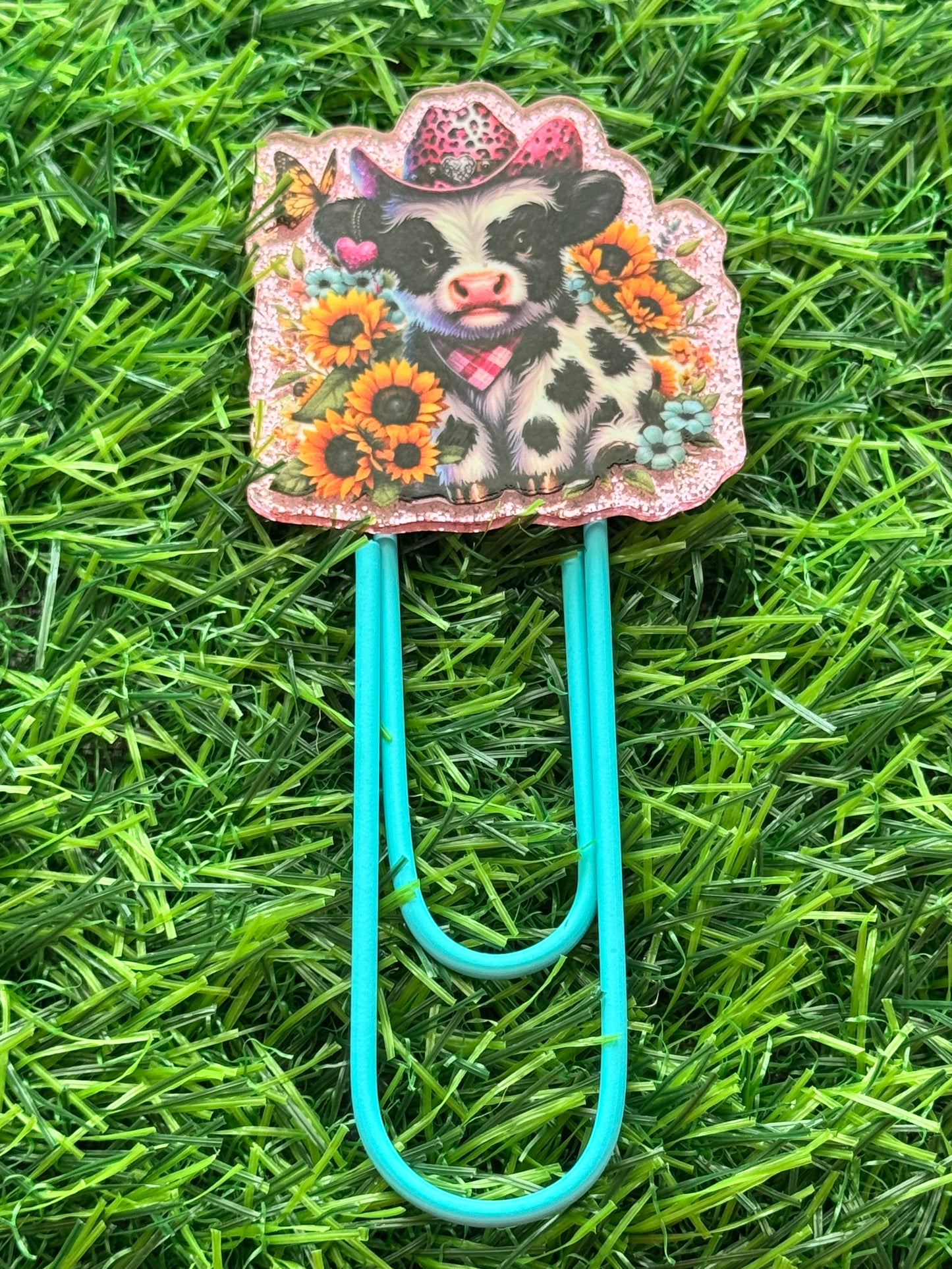 Acrylic Jumbo Paper Clip Bookmarks