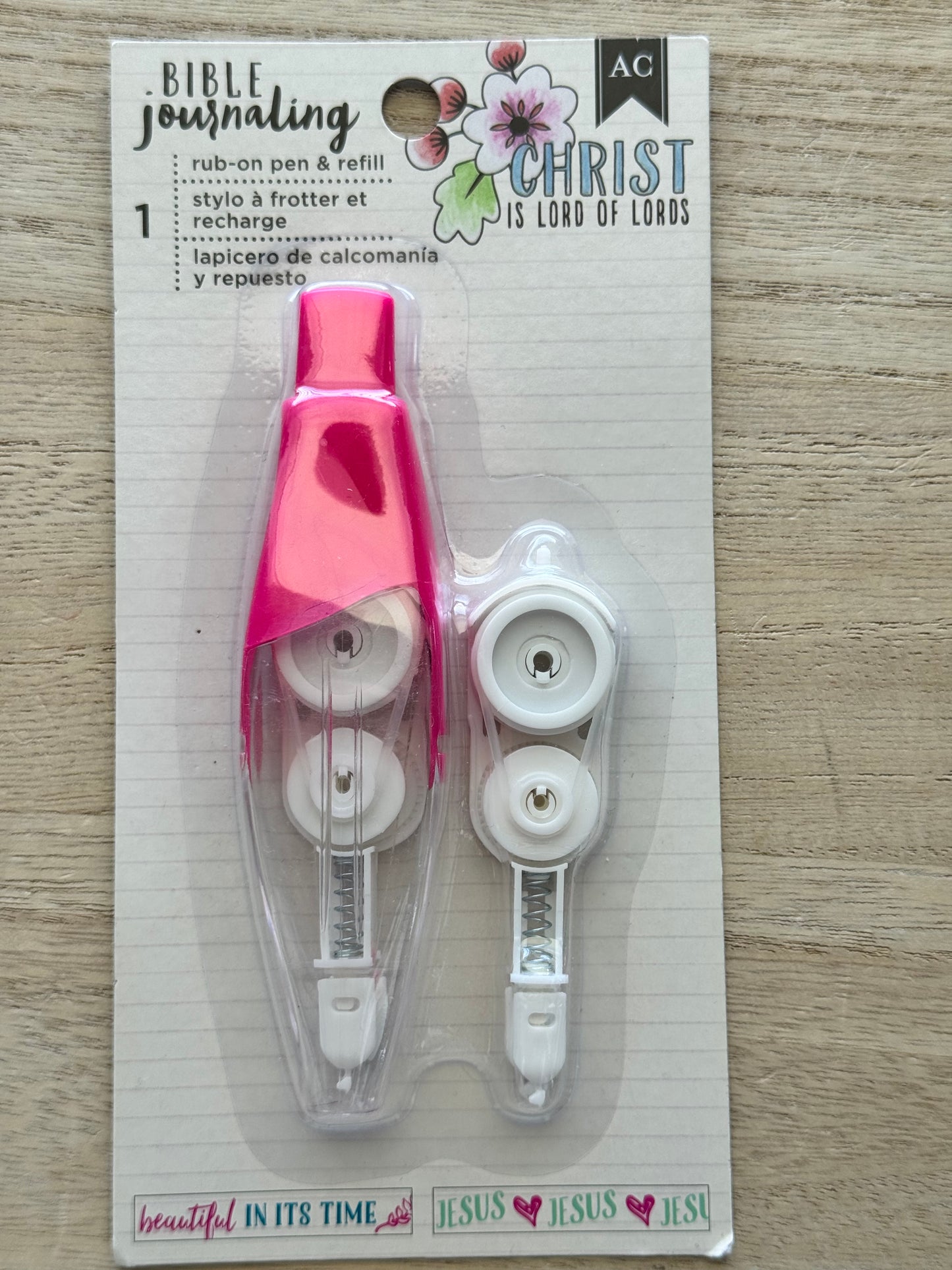 ✨ Bible Journaling Rub-On Pen Set ✨