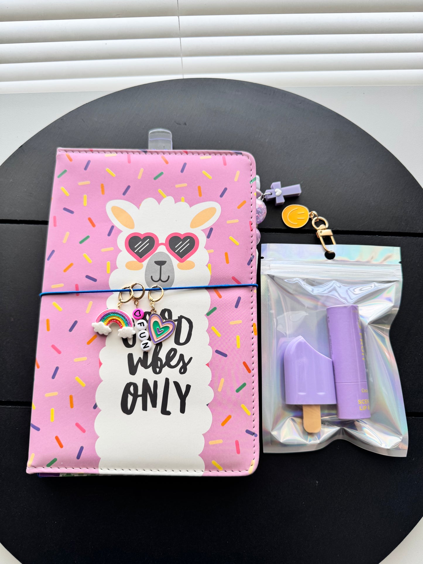 🦙✨ Llama “Good Vibes Only” Traveler’s Journal Set ✨🦙