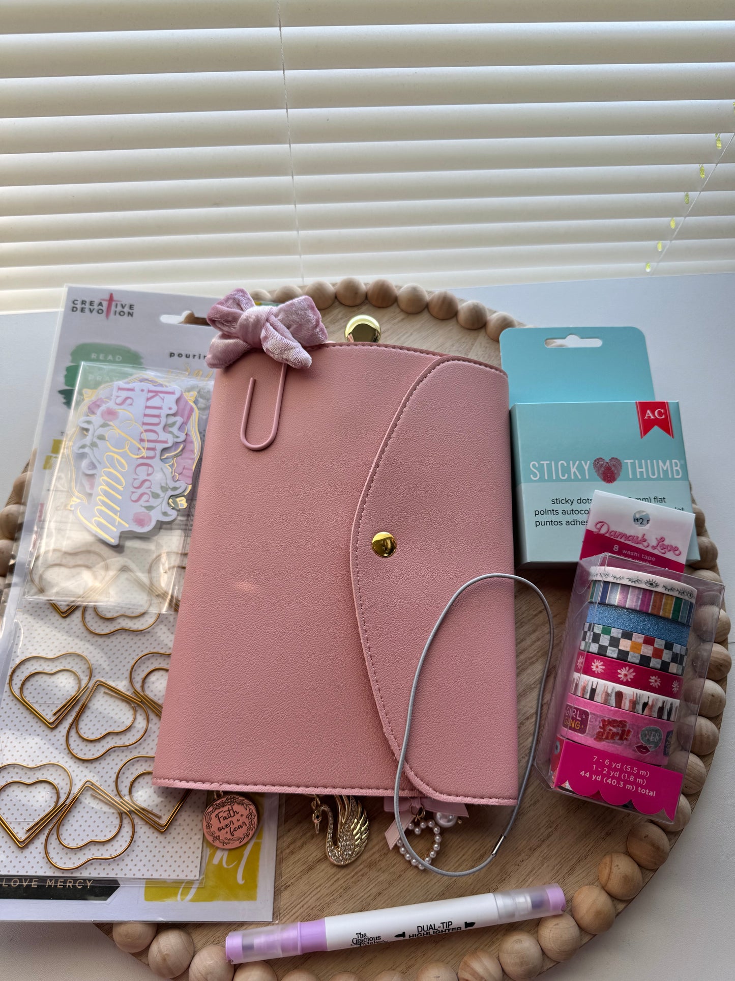 Gracefully Pink Traveler’s Journal Set