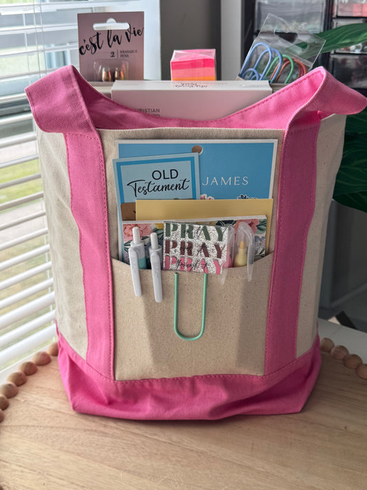 Bible Journaling Kit | CSB She Reads Truth Bible Study Tote Bundle