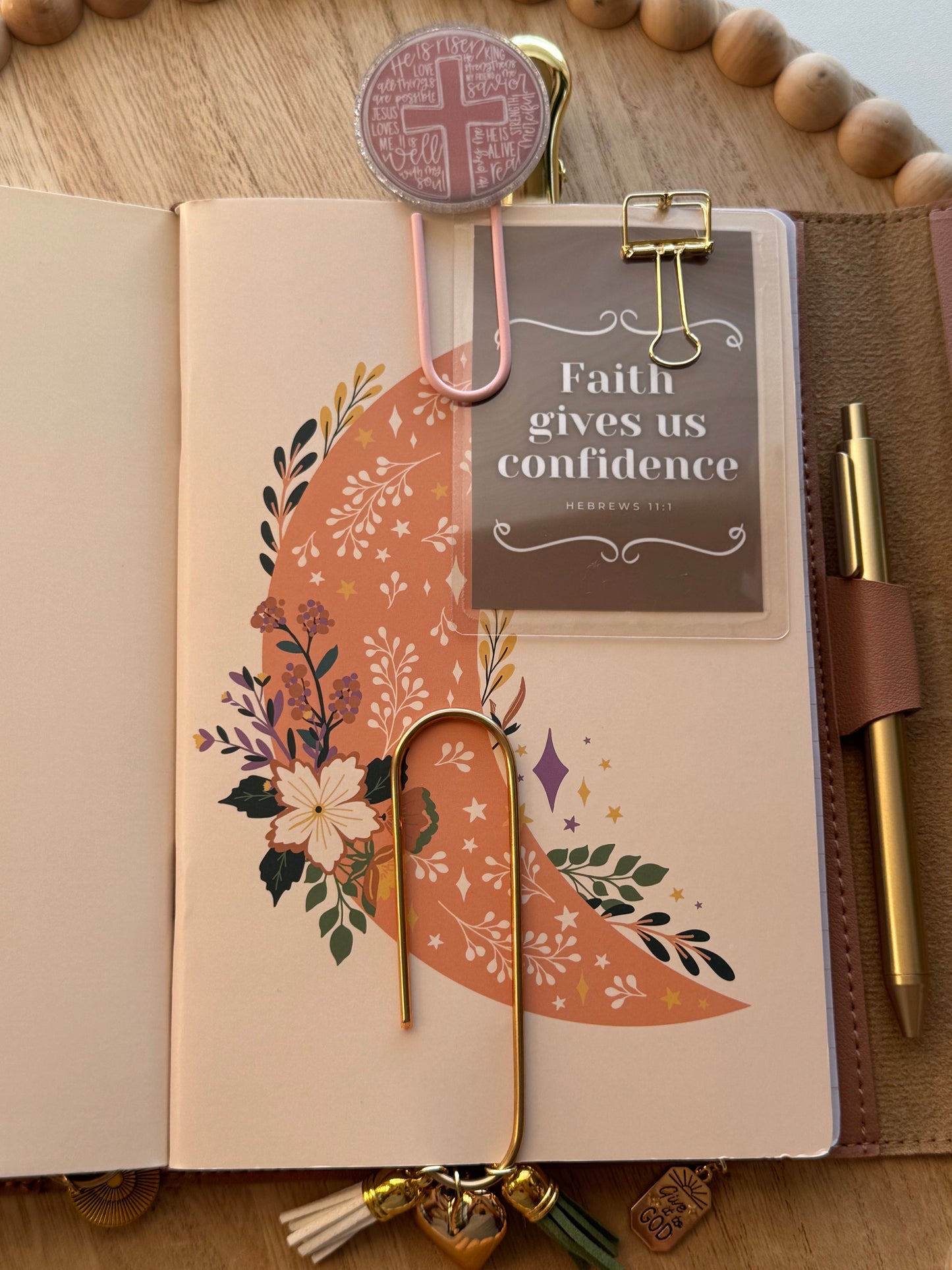 Faithfully Yours Leather Traveler's Journal Bundle