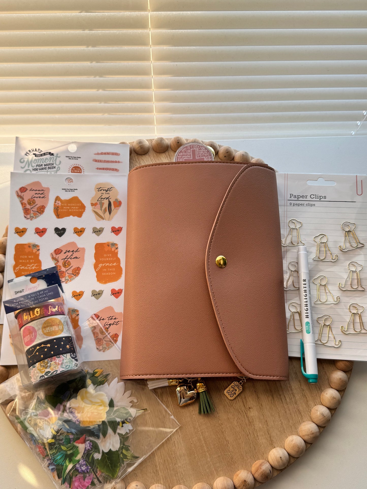 Faithfully Yours Leather Traveler's Journal Bundle