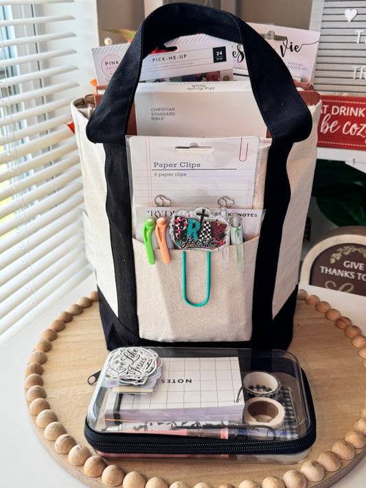 📖 Faith Over Fear — Deluxe Bible Journaling Kit