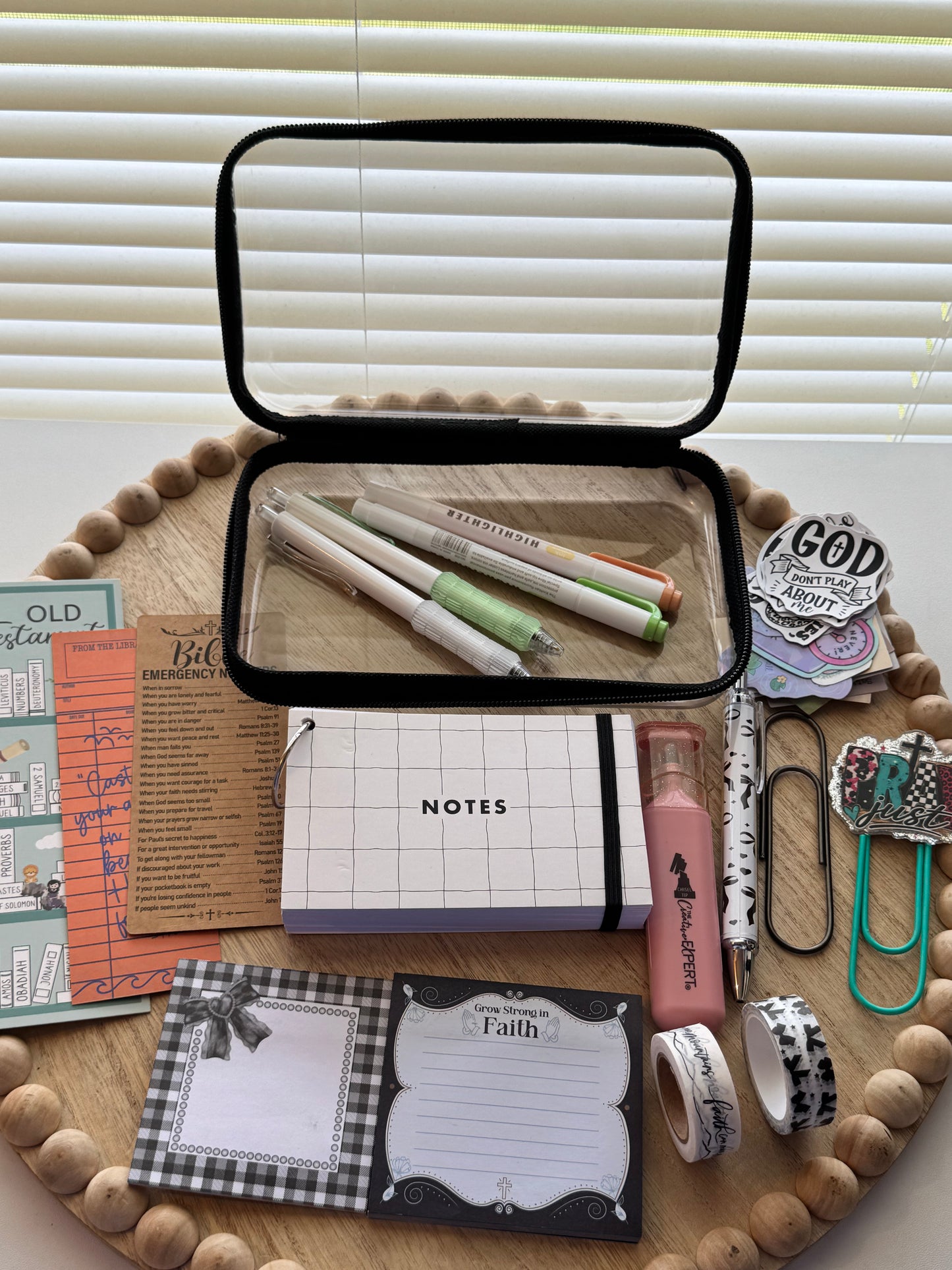 📖 Faith Over Fear — Deluxe Bible Journaling Kit