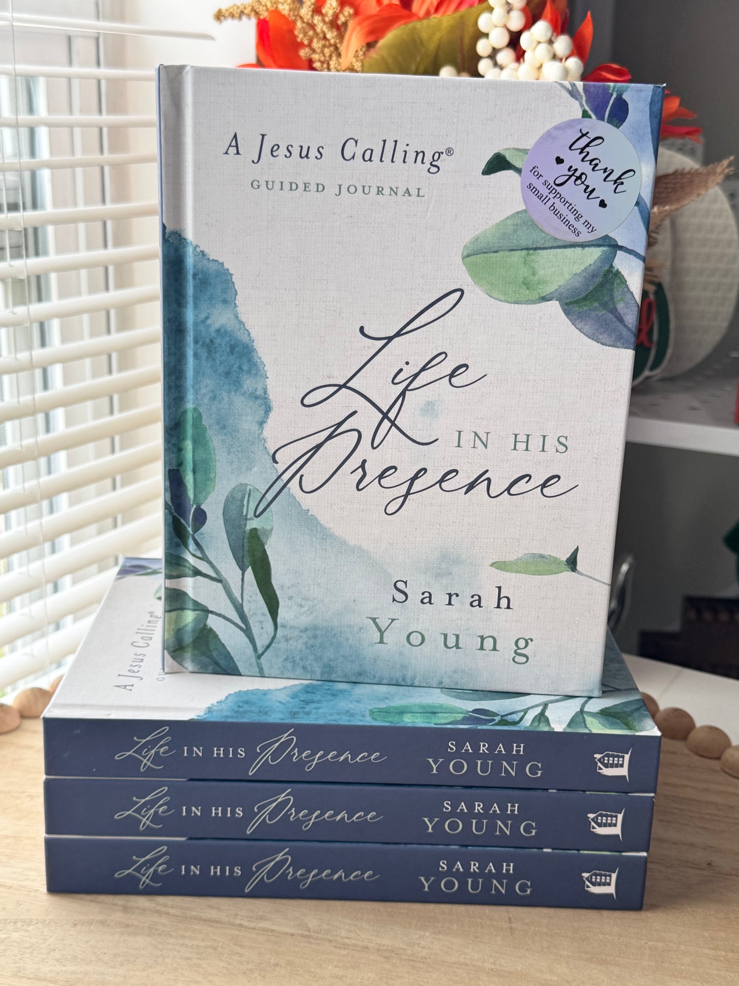 Life in His Presence — A Jesus Calling Guided Journal by Sarah Young