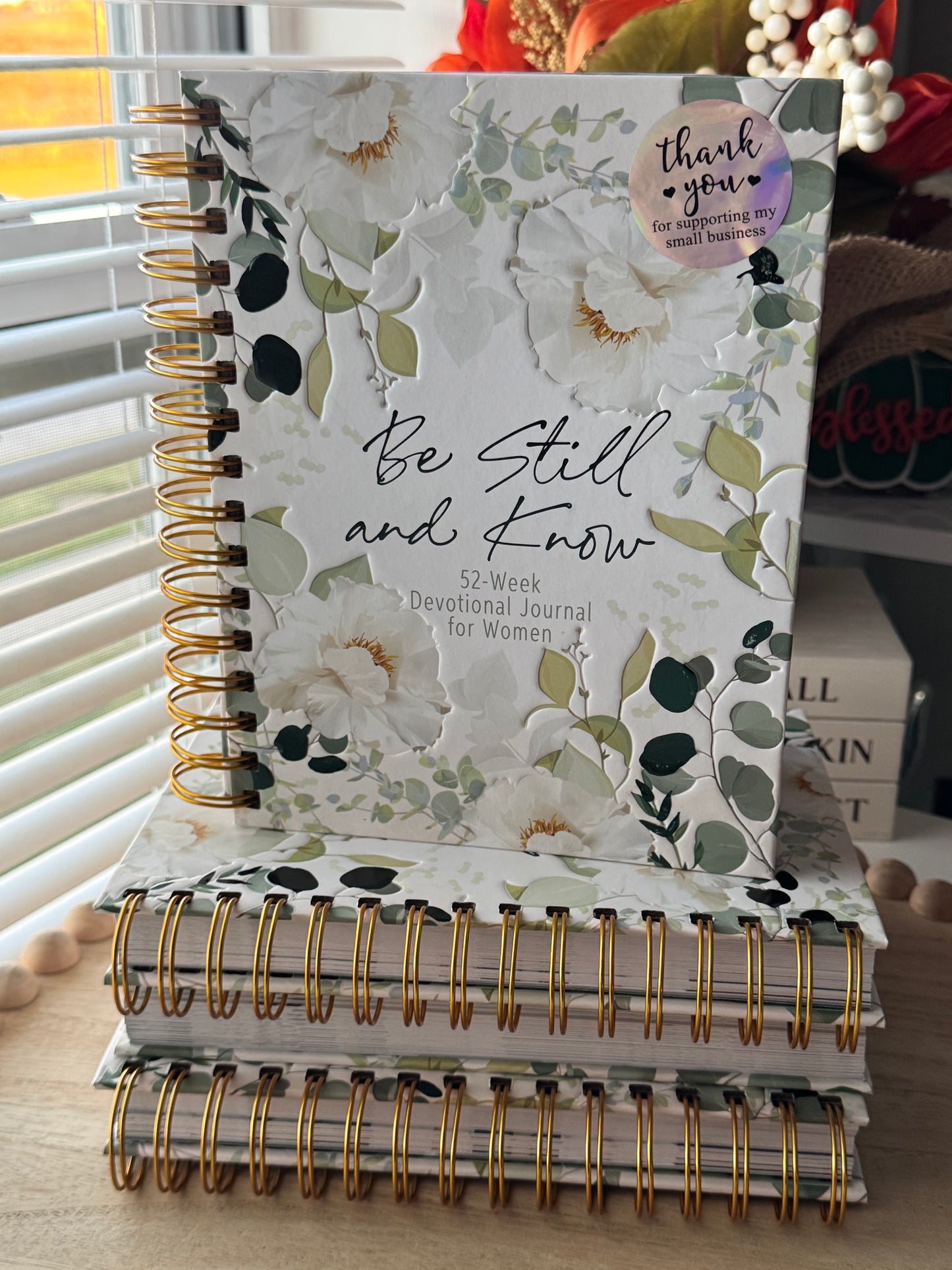 Be Still and Know — 52-Week Devotional Journal for Women 🌿