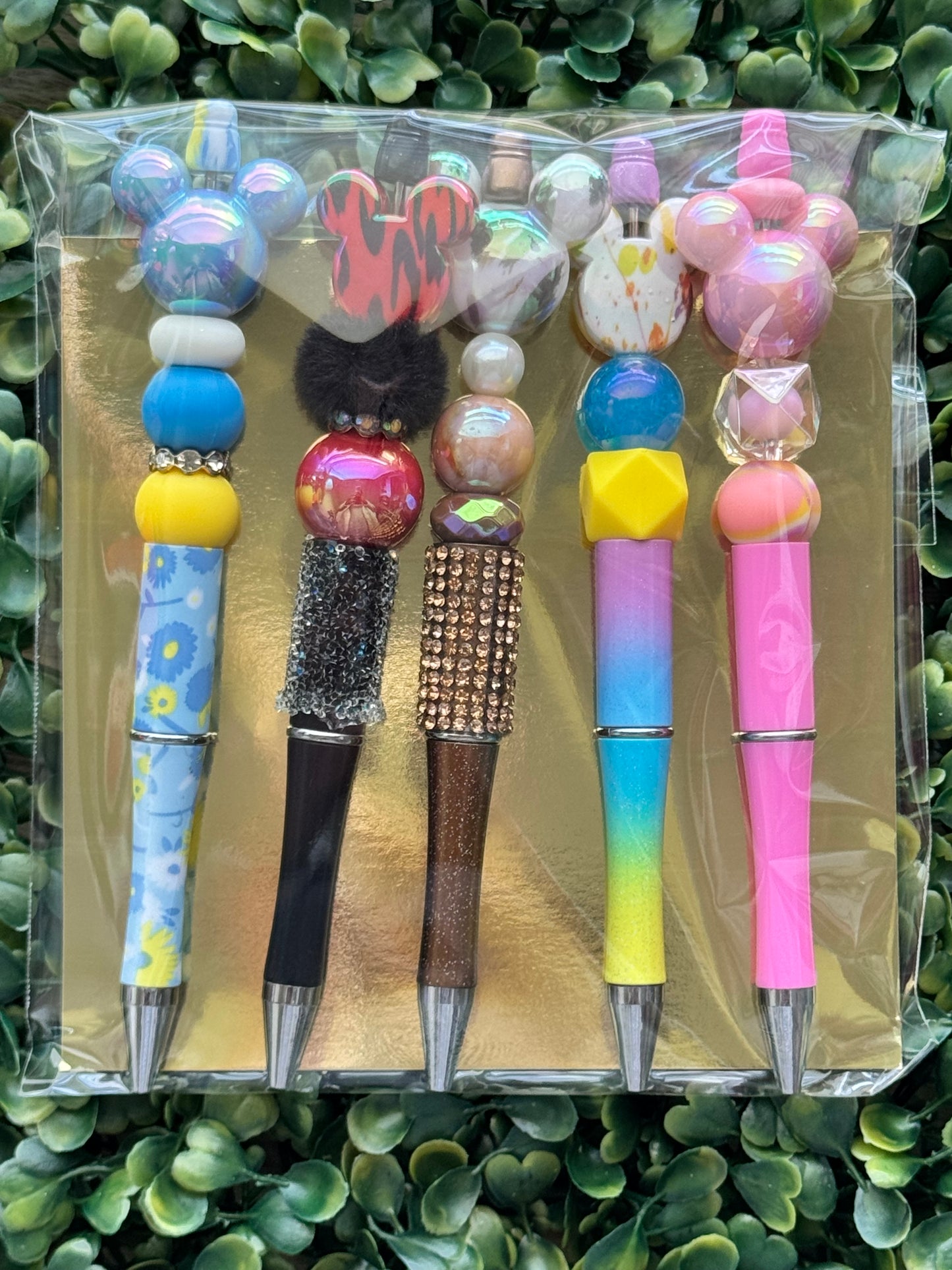 RANDOM MIX BEADED PEN BUNDLE – 5 Pack