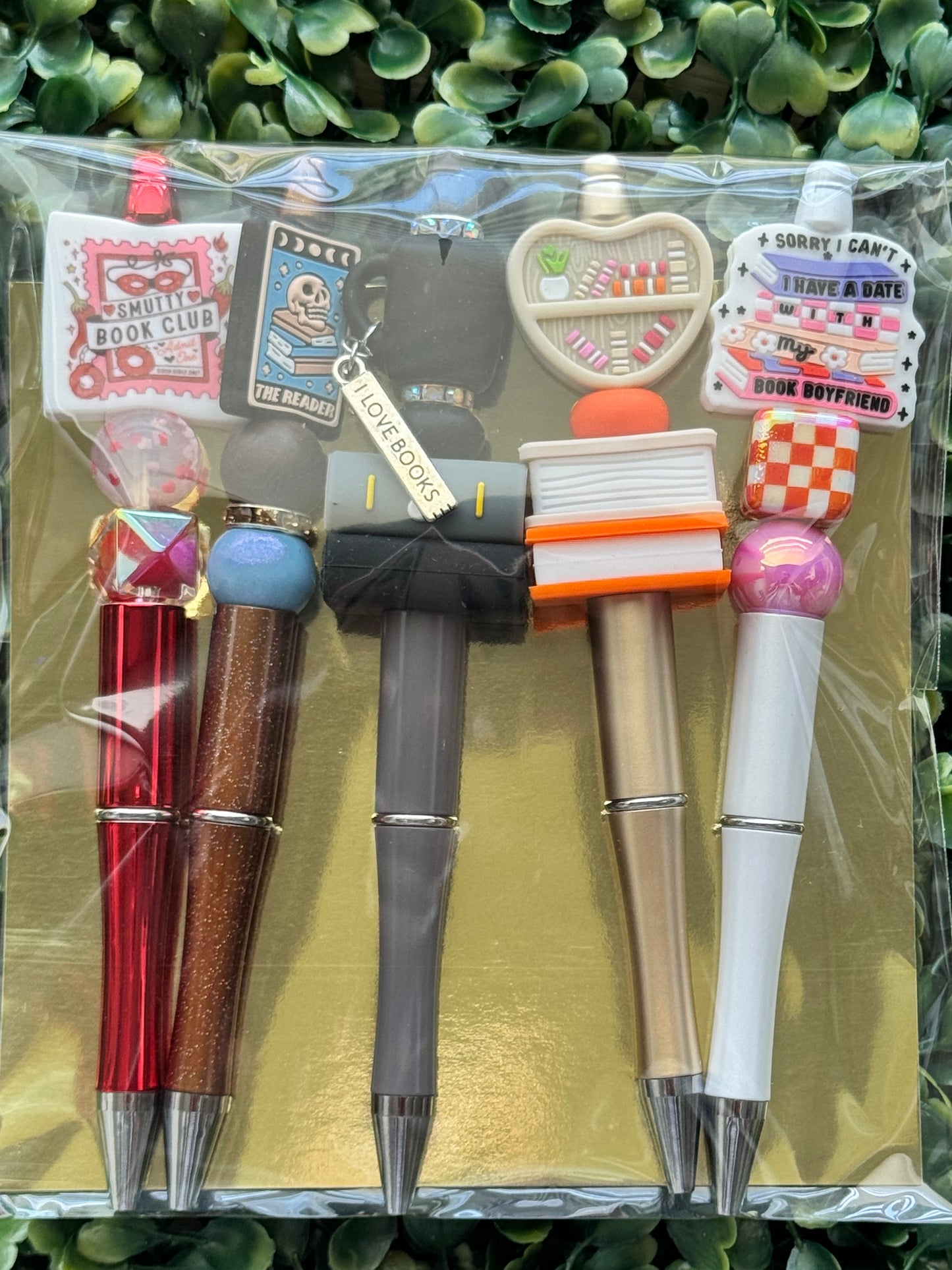 RANDOM MIX BEADED PEN BUNDLE – 5 Pack