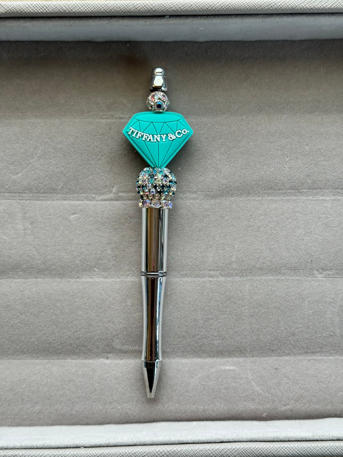 Tiffany & Co.-Inspired Beaded Pen