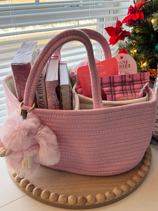 💗 Spiritual Growth – Pink Bible Tote Bundle