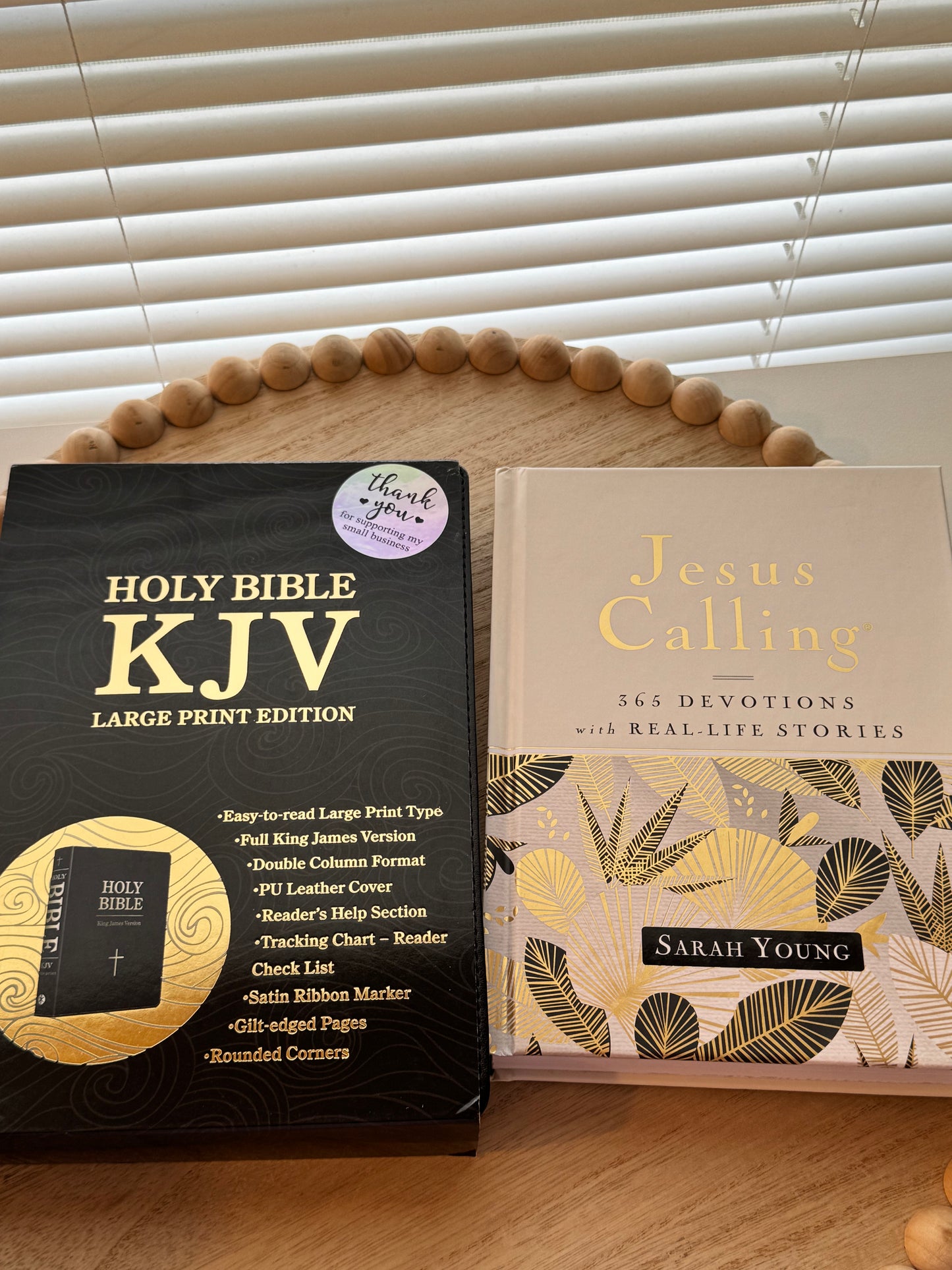 Faithfully Her Bible Tote Bundle(KJV Large Print)